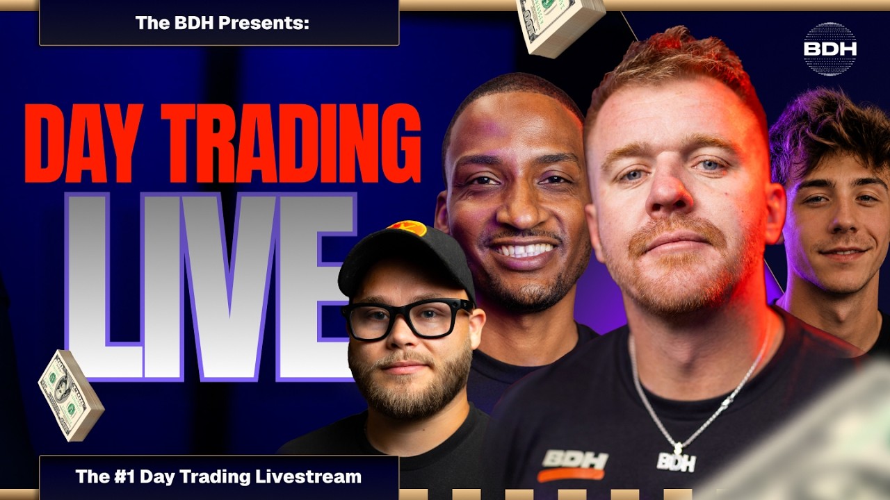 LIVE DayTrading! #1 Watched Futures Trading Show!