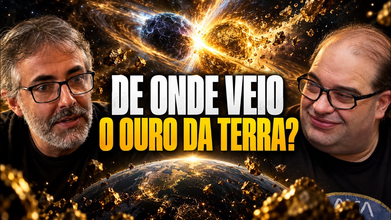 Como o Ouro é Formado em Colisões de Estrelas de Nêutrons? | Sérgio Sacani e César Lenzi
