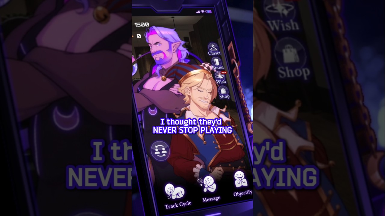 is this otome game SELF-AWARE? 🤨 #datingsim #vtuberclips #fujoshi #lads #parody