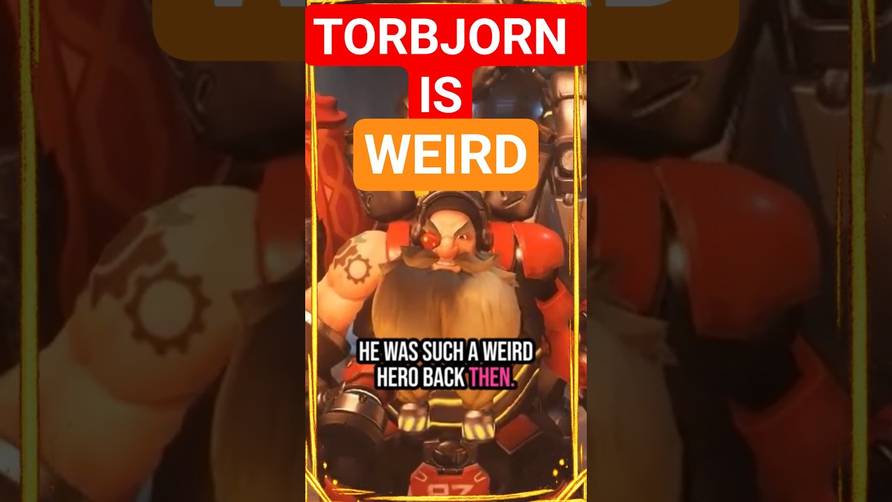 Old TORBJORN WAS WEIRD  #overwatch #overwatch2 #ow2 #overwatchclips #overwatchgameplay