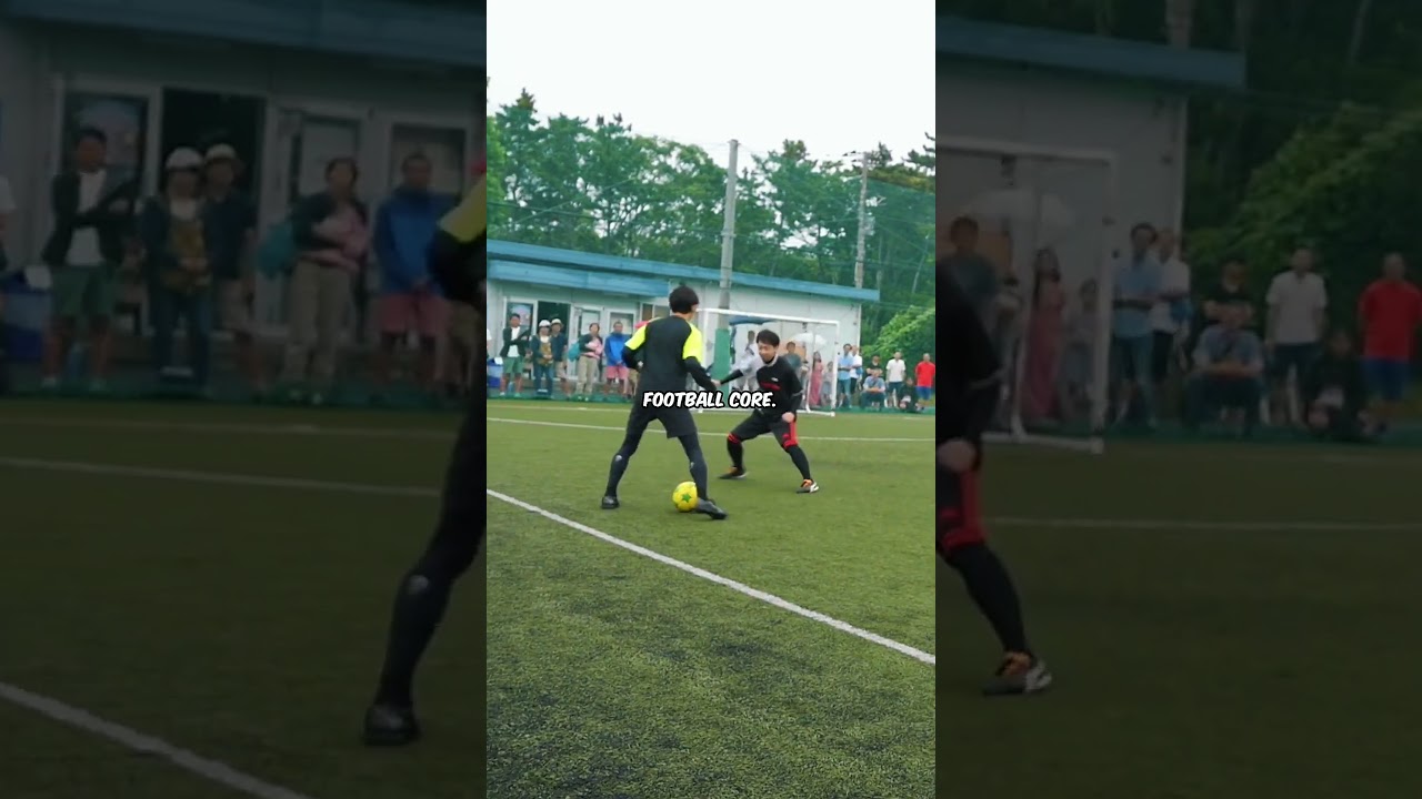 unreal football moments ☠️ #football #skills #shorts