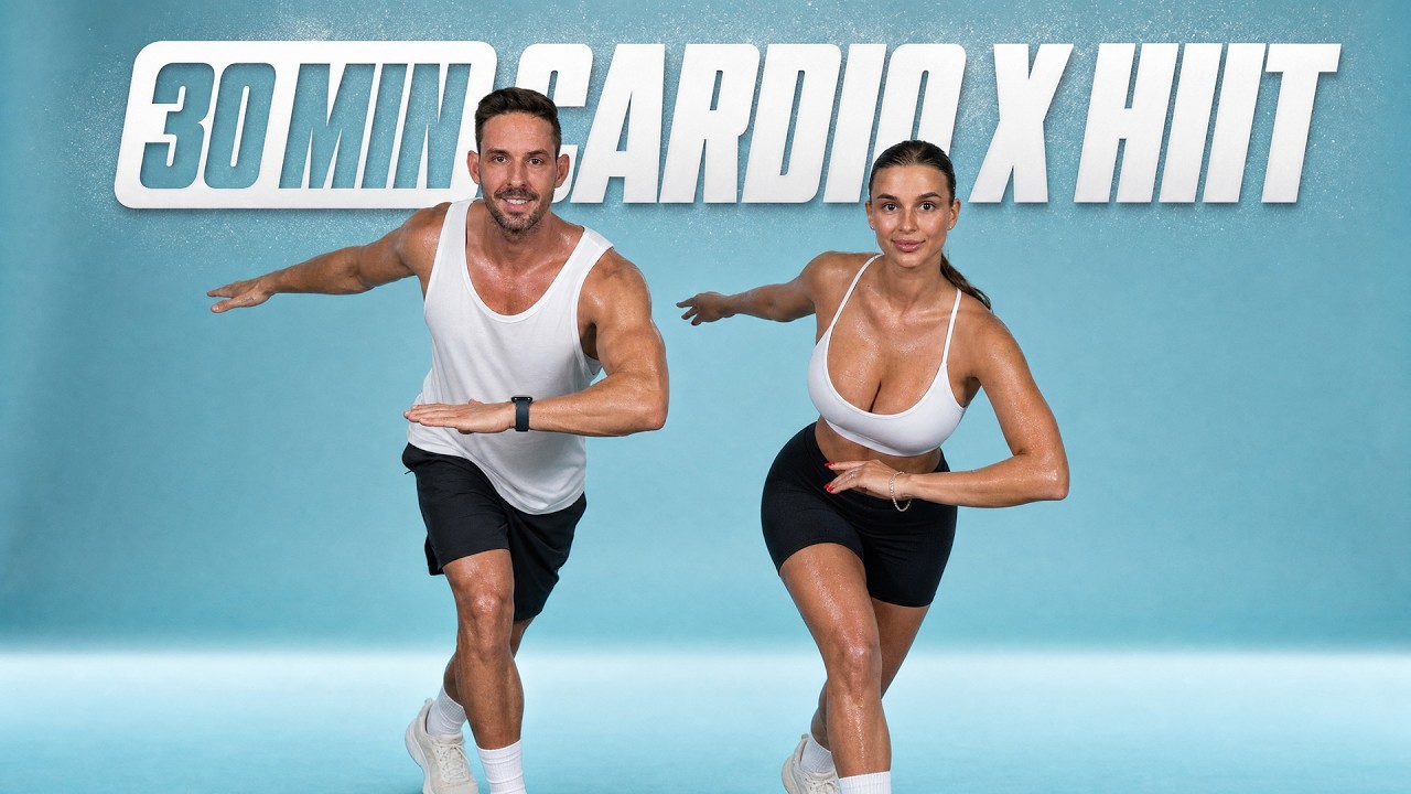 30 Min Fat Burning HIIT Workout - ALL STANDING - Full Body Cardio, No Equipment
