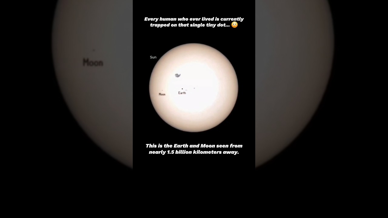 Our Planet From 1.5 Billion Kilometers Away 😳