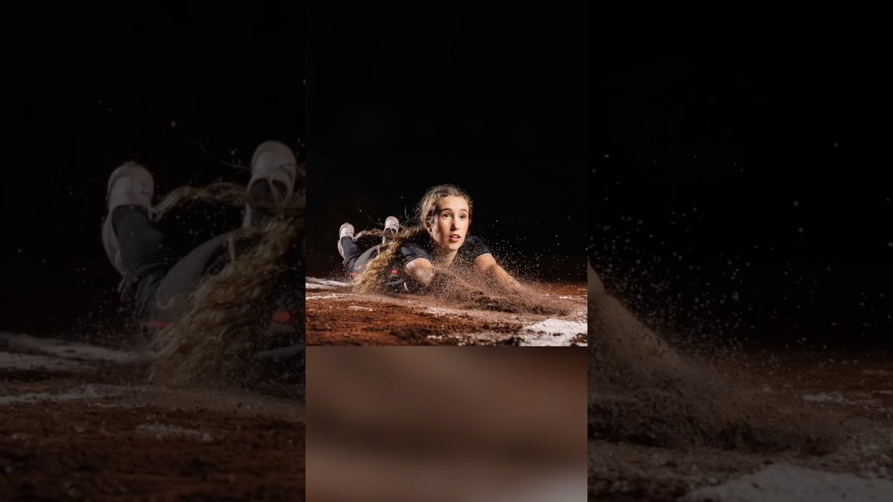 Bat breaks, bat flips, dirt, and water splashes! The Photographer made these photos look crazy good!