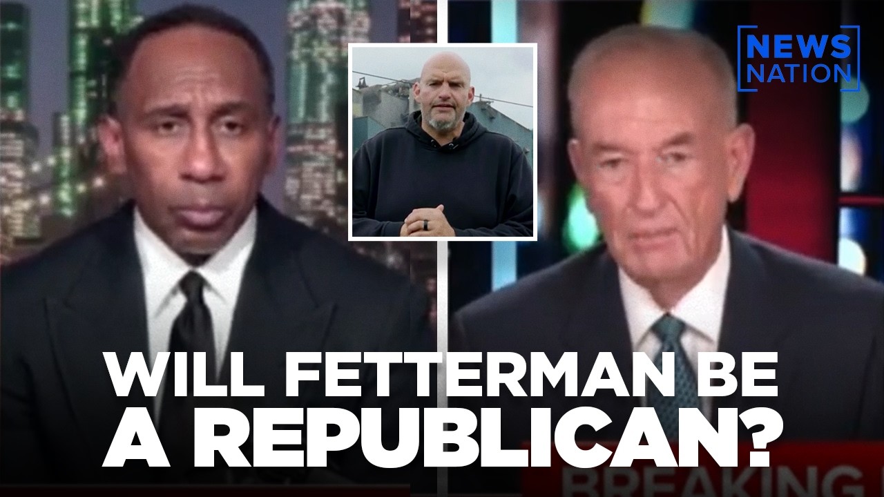 Will Fetterman Be a Republican? — O'Reilly & Stephen A. Smith React to His GOP Convention Appearance