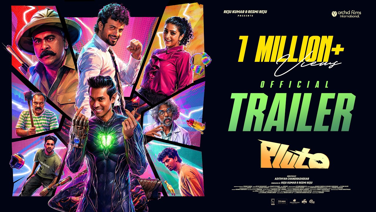 PLUTO Official Trailer|Neeraj Madhav,Althaf Salim,Aju Varghese,Aarsha Baiju|Adithyan Chandrashekar