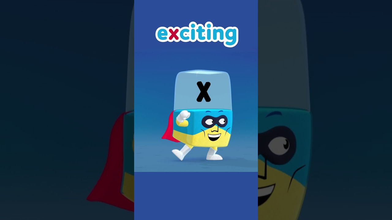 Words With X | Learn to Read and Spell for Kids | Alphablocks #shorts