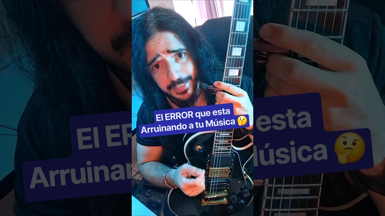 El ERROR que esta Arruinando a tu Música 🤔 #morosmylodon #musica #rock