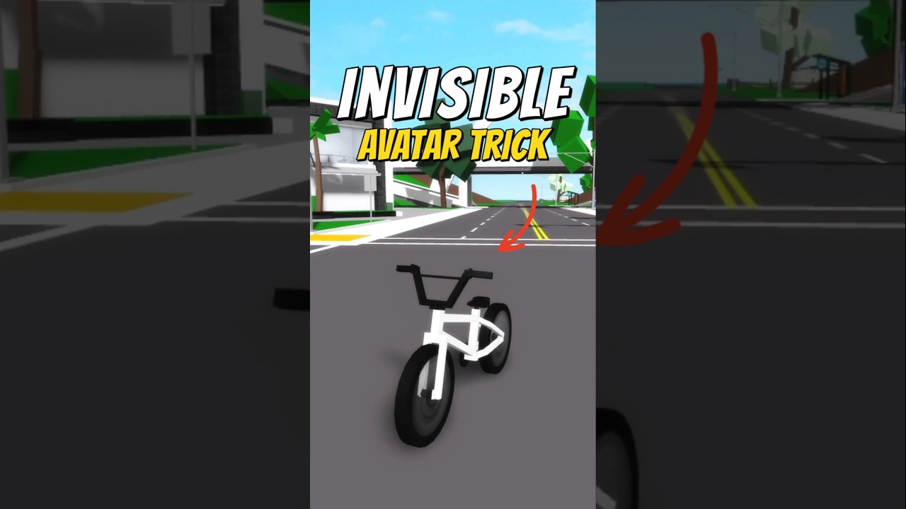 BARU!! CARA MENJADI INVISIBLE🫥 Di Brookhaven #roblox #brookhaven