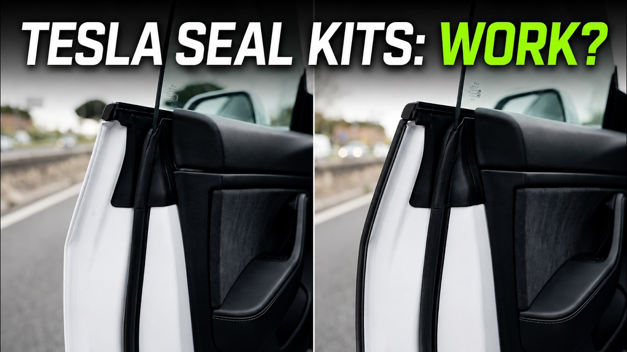 Do Tesla Door Seal Kits Actually Work?
