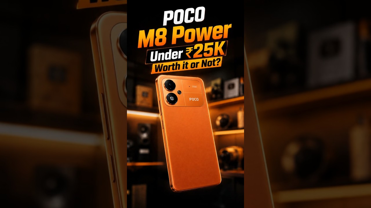 POCO M8 Power - ₹25K ke andar worth it ya nahi? #smartphone #poco #pocom8power #shorts