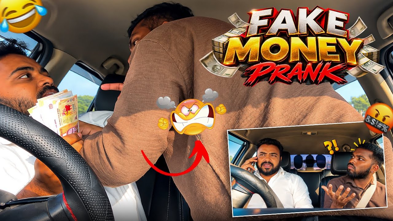 Fake Money Prank 🤣 | காசு வேணு ஆனா இந்த காசு வேணா 🤣 | Tamil Taxi Car Prank