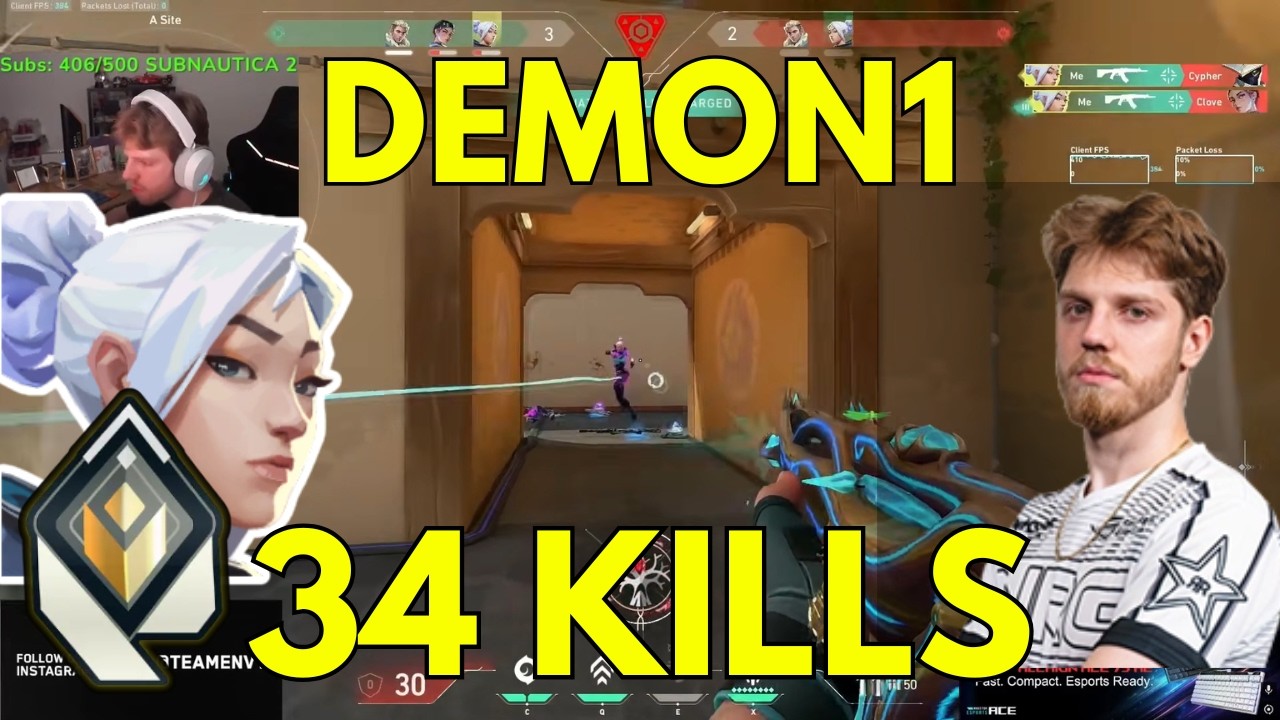 ENVY Demon1 POV 34-18 K/D Jett on Haven VOD