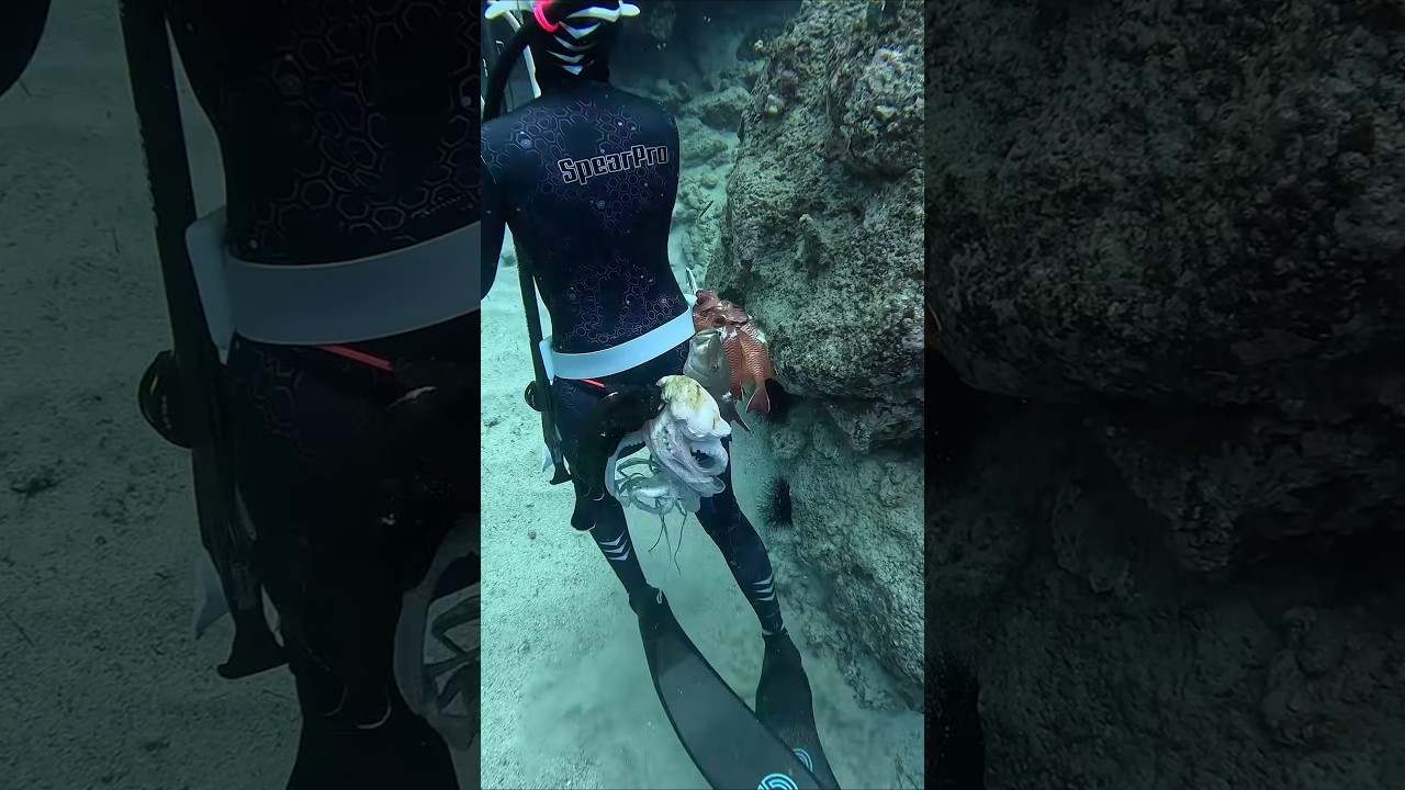 Girls in Hawaii Spearfishing #fishing #spearfishing
