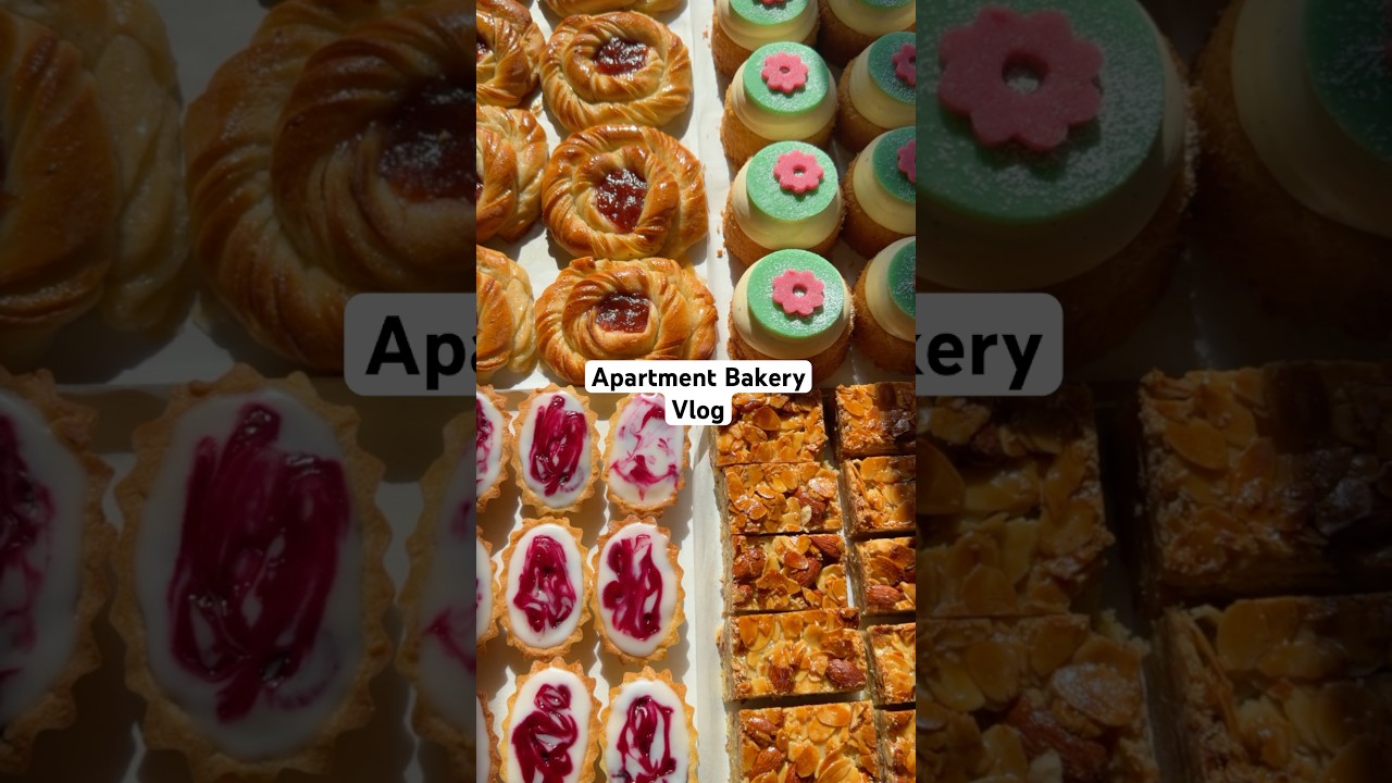 Saturday in my apartment bakery | v18!