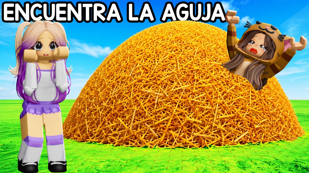 ENCUENTRA la AGUJA en el Pajar con MANDARINA en Roblox
