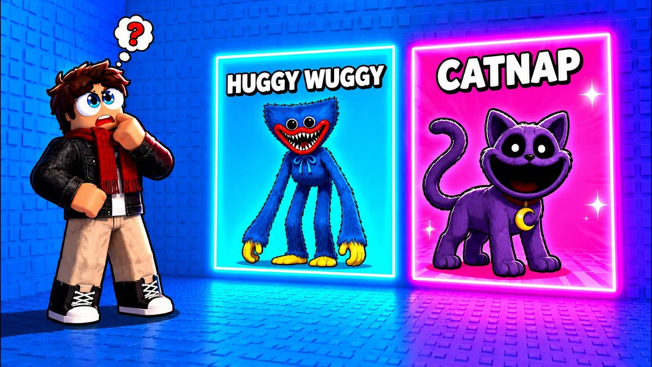Tu PREFERES quel POPPY PLAYTIME sur Roblox ?!