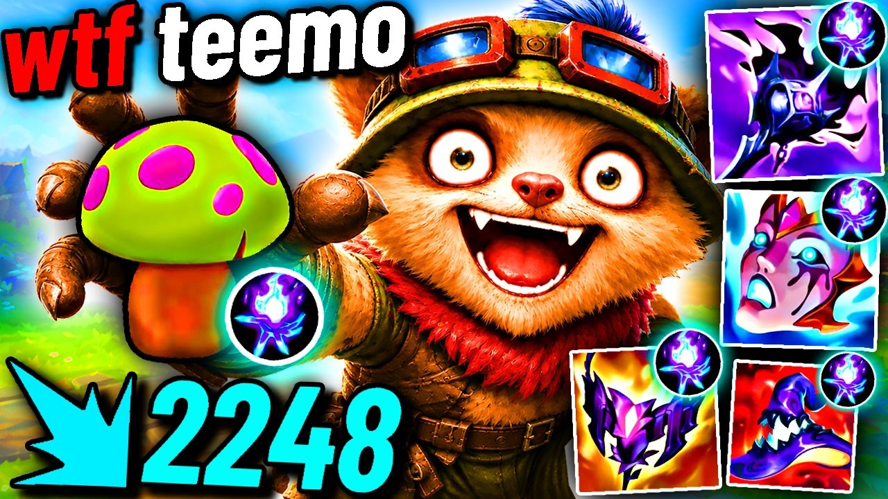 Max BURN TEEMO Broke League of Legends...