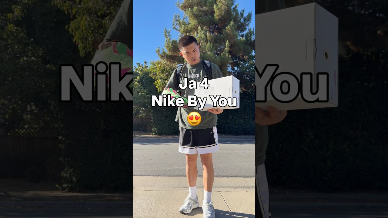 I customized my Nike Ja 4s 😍