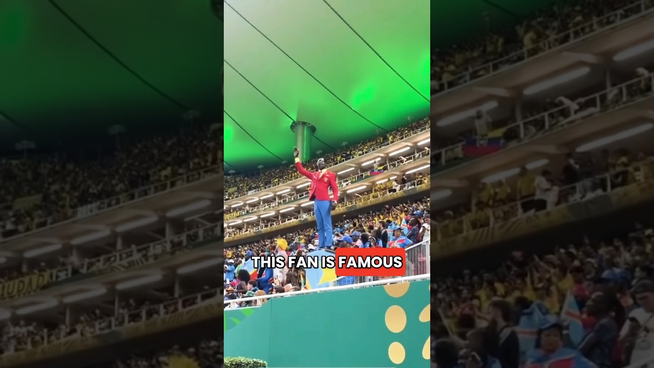 This fan stands still for the entire game! #shorts #congo #england
