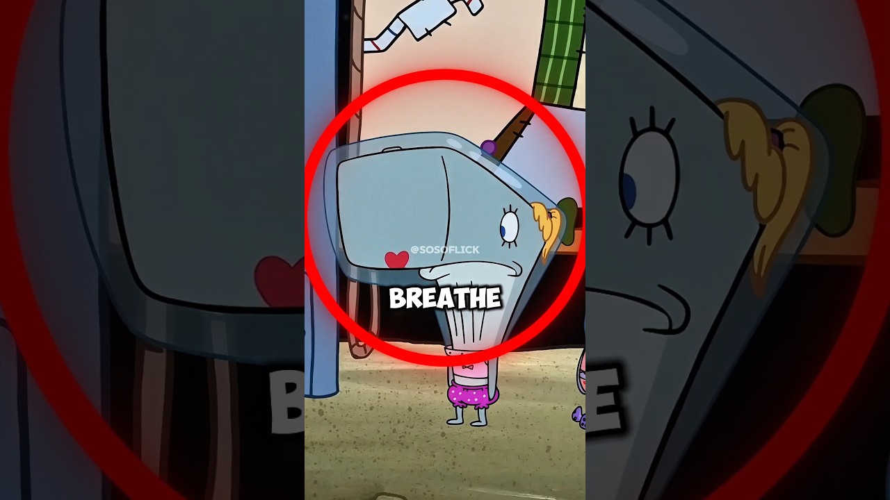 How Can Pearl BREATHE Underwater?! 🐋 #shorts #spongebobsquarepants