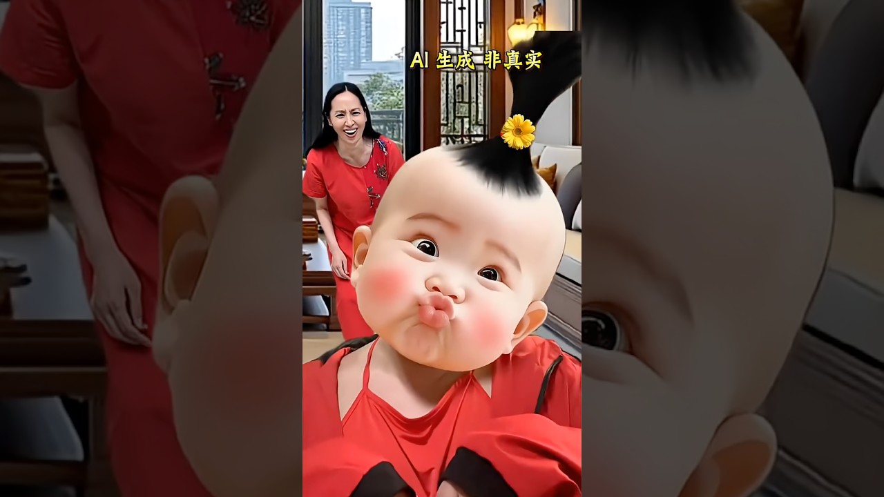 #宅家搞笑瞬間#可愛小寶寶搞笑視頻#萌娃表情包 😚