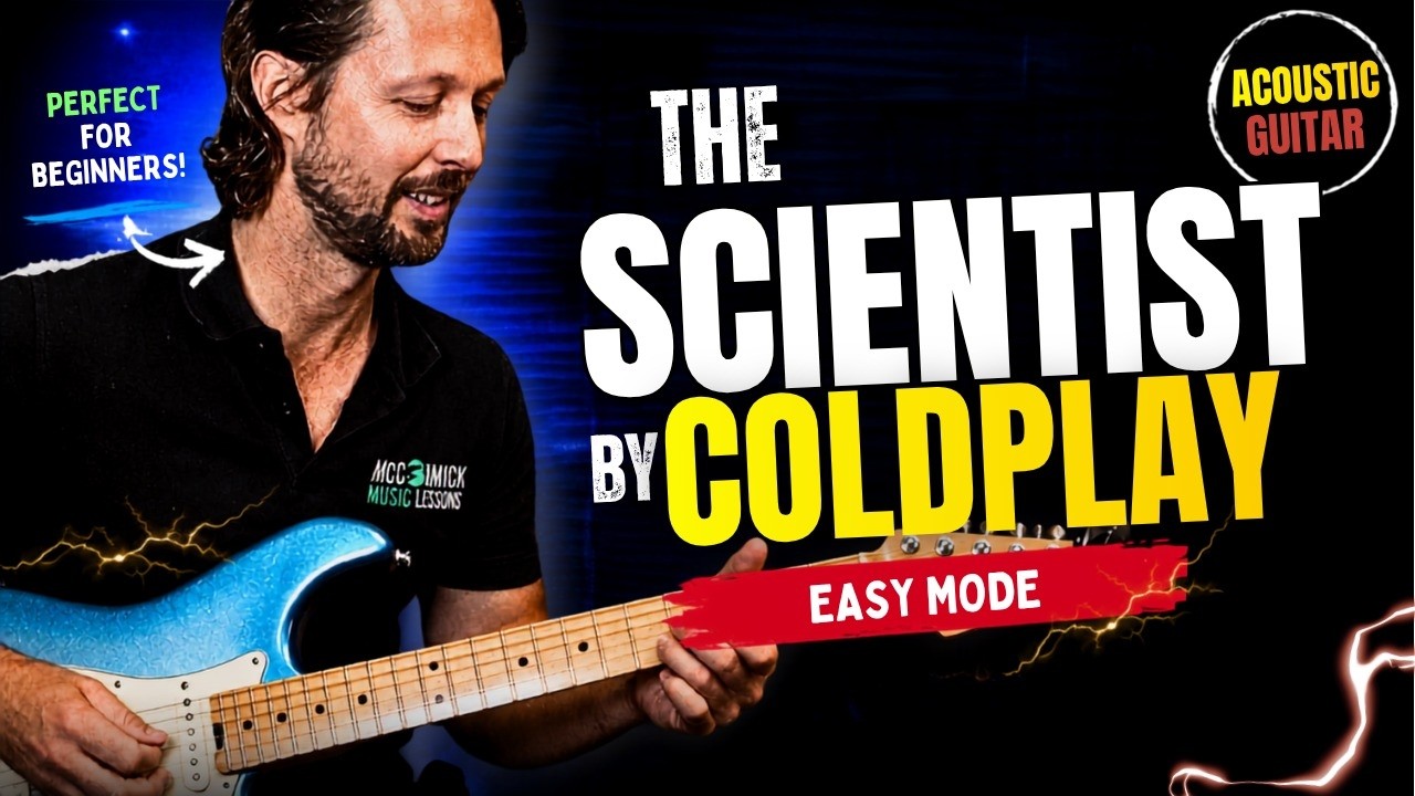 The Scientist by Coldplay Easy Guitar Lesson