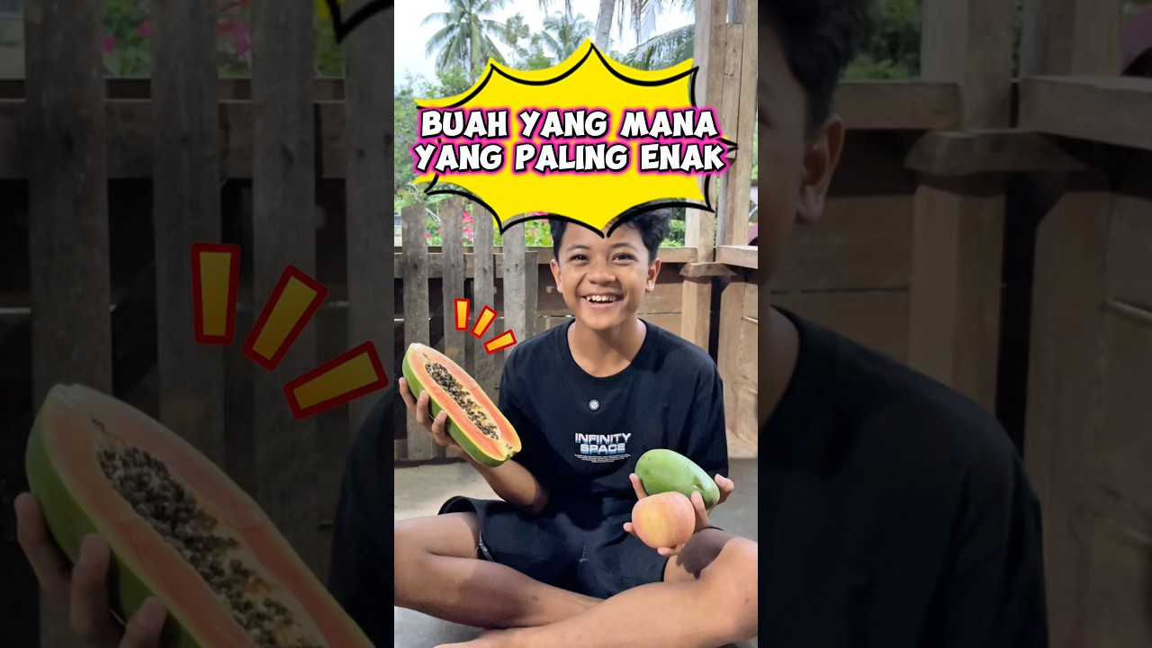 Buah mana yang paling enak ? #wakmi #buahbuahan #komedi #videolucu #game #funny