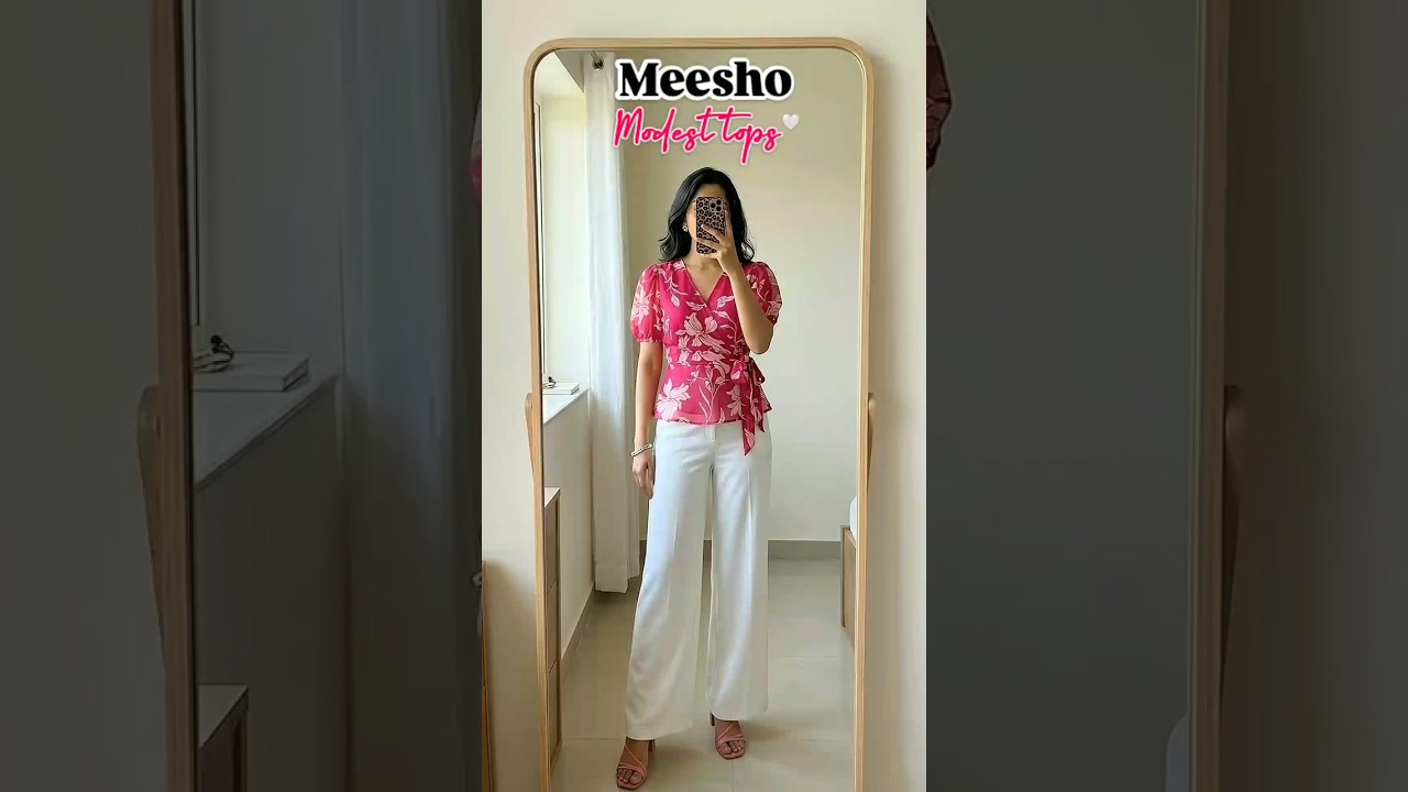 Modest tops ft.@Meesho💕#shorts #meesho #modestfashion #top #trending #viral #fashion #style