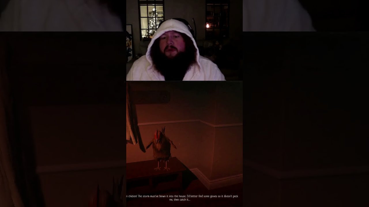 A Chicken Got Loose In CaseOh's House!