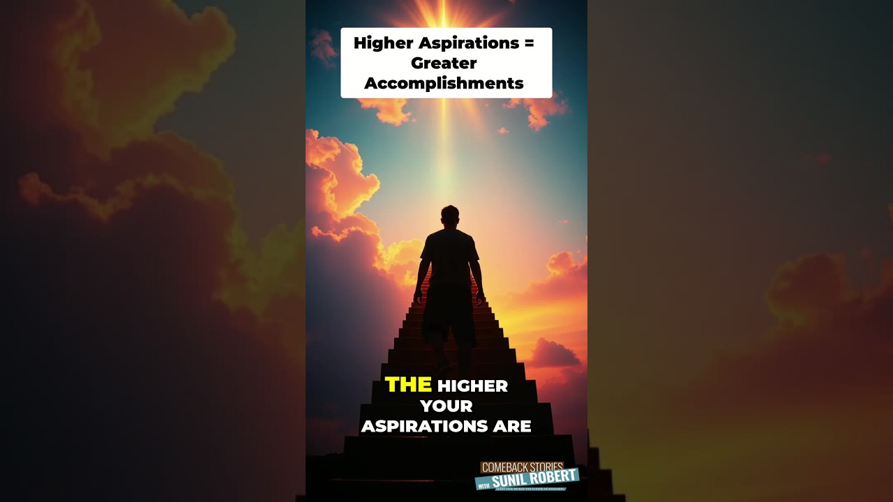Unlock Your Potential: High Aspirations, Big Wins! #shorts #Accomplishment #SelfEfficacy #Motivation