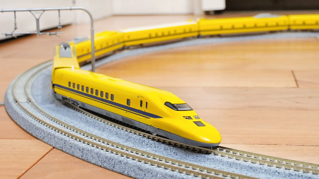 Kato N Scale Doctor Yellow Shinkansen Train Unboxing