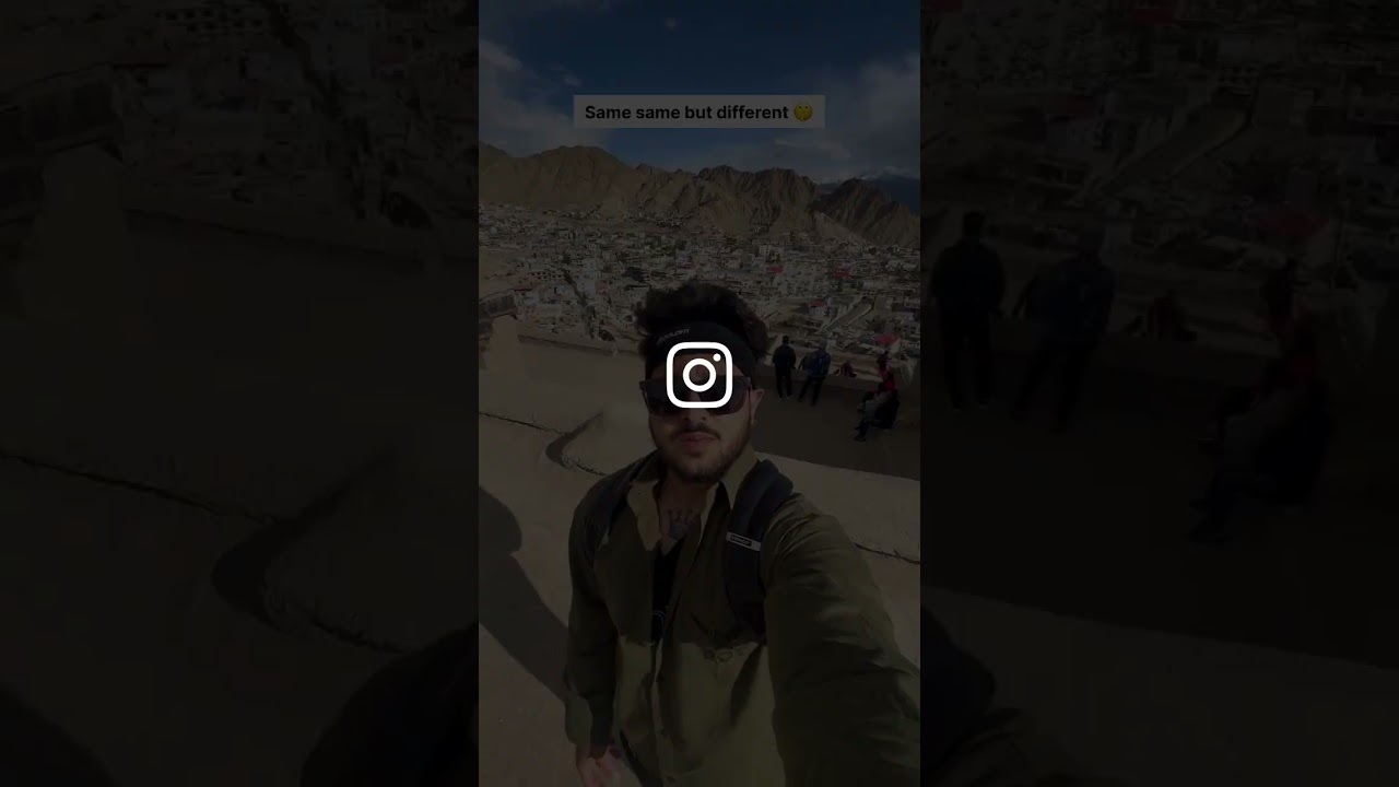 Same place different vibe❤️ #new #lehladakhtourism #ytshorts #leh #ytshorts #viral #trending