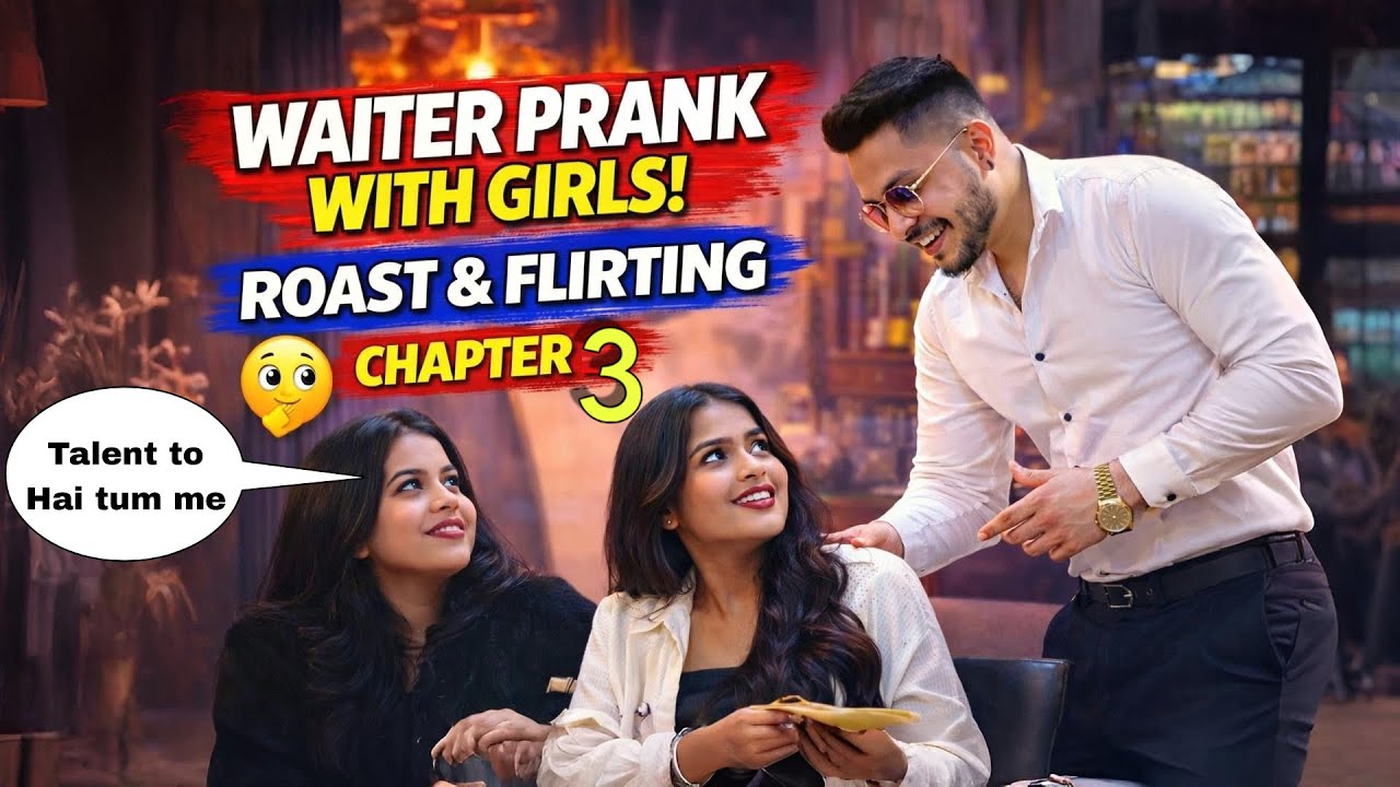 Waiter Prank on Girls (CHAPTER 3)  | Prank Gone wrong | ANS Entertainment 2026
