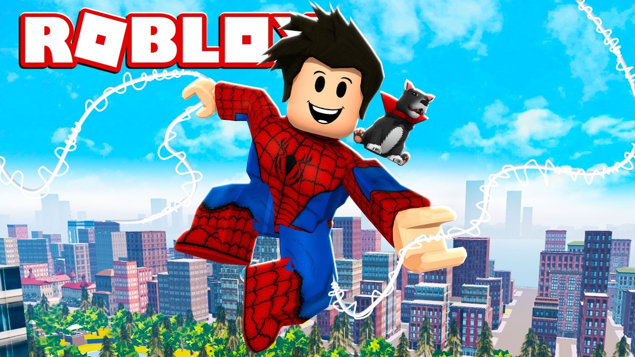 LOKIS SENDO ARANHA PULANDO COM TEIA | Roblox - Web Rush