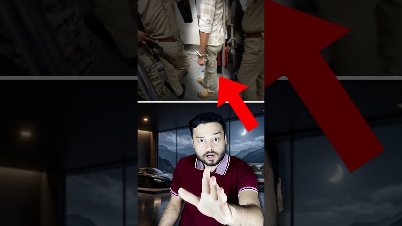 Dangerous CRIMINAL GUY Got a “Special” Delhi Metro Train Ride! But Why? #shorts