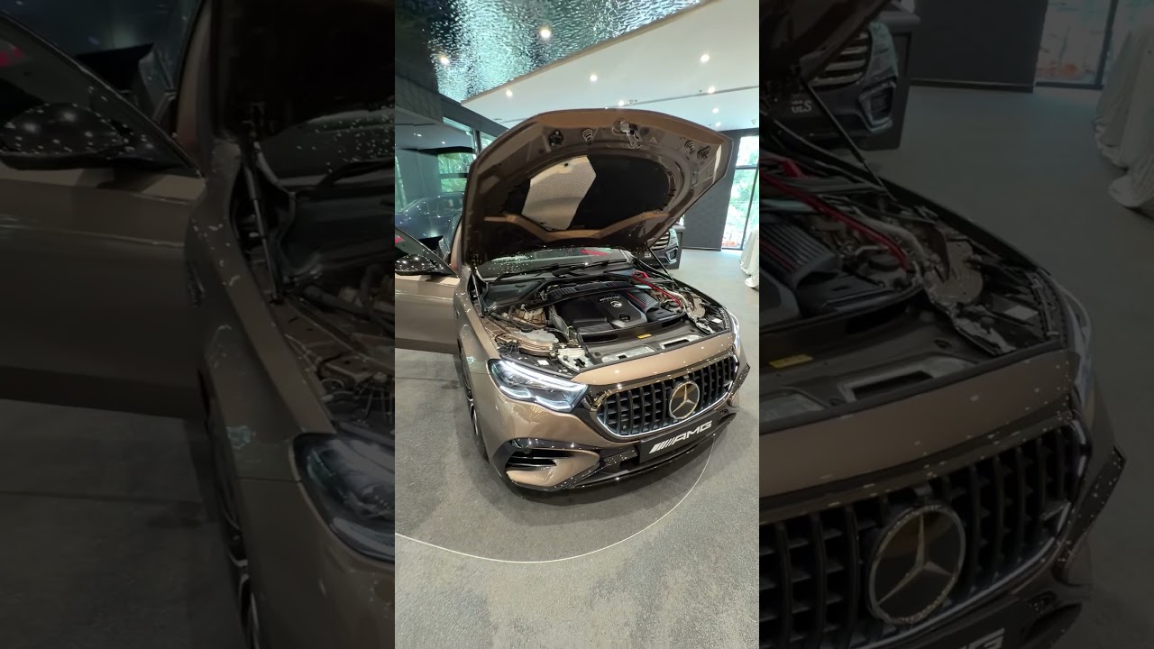 #MercedesAMGE53 Sedan engine... #NamasteCar #SUV #AMG #EClass #MercedesAMG #MercedesBenzEClass