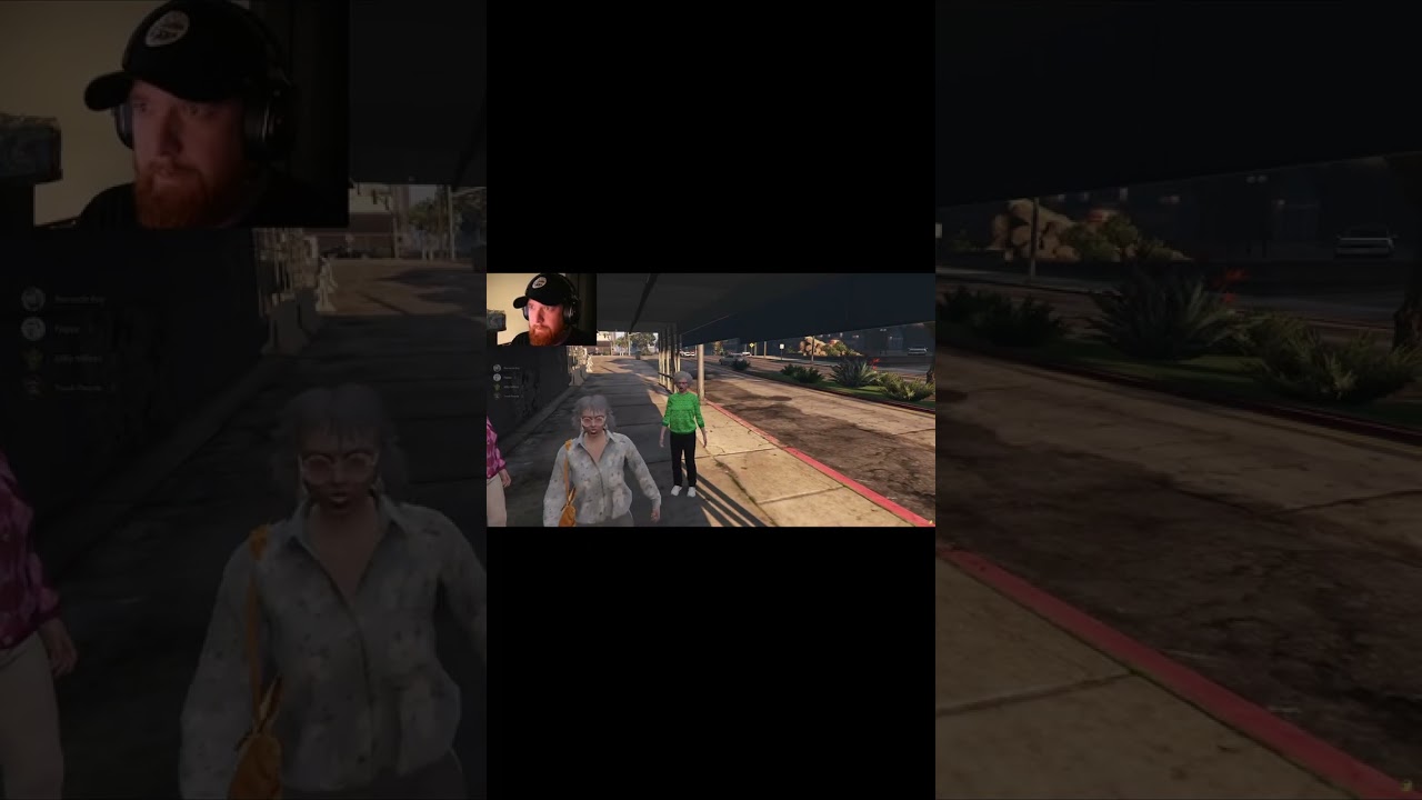 Granny is a menace. #shorts#gtarp#fivem#gaming#gta5