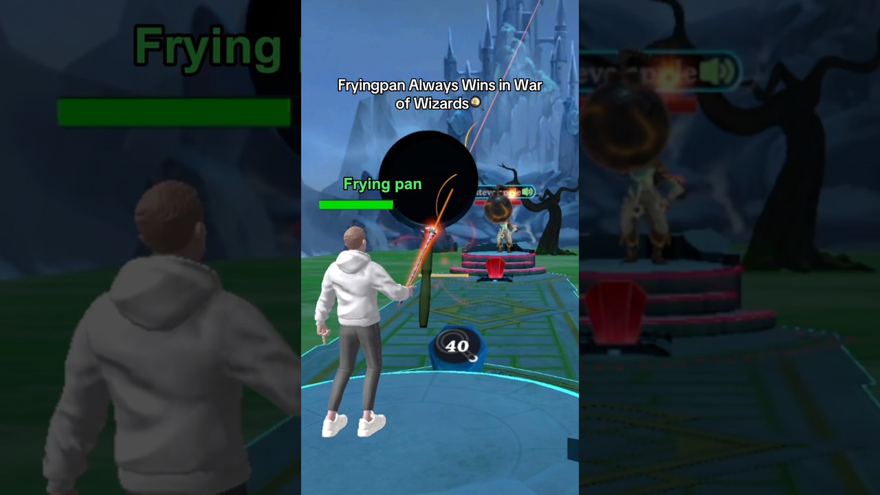 Frying Pan ALWAYS wins in War of Wizards VR