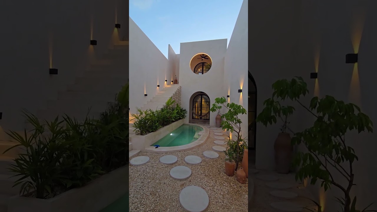 Casa Lamat: una joya escondida a simple vista #CasaEnMerida #RemodelacionDeCasa #CasaAngosta