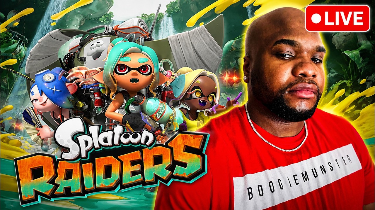 Time to Splat Through Splatoon Raiders! (Part 1 Livestream)