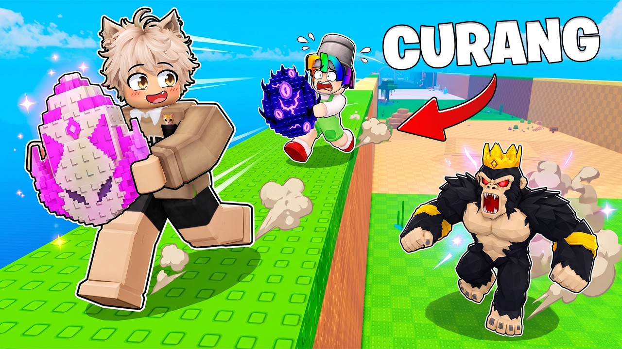 DUNDUN & LEMON MARAH! FAHREZAOS PAKAI CARA CURANG DI STEAL AN EGG ROBLOX!