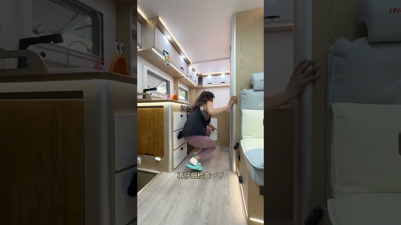 moving castle💒It's best to lock the doors when parking👍✅ #viral #bestluxury #camping #youtubeshorts
