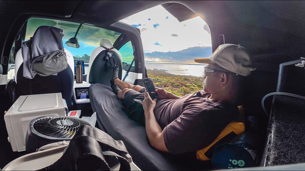 Living in a Tesla, Exploring The Most Scenic California Coast: Big Sur