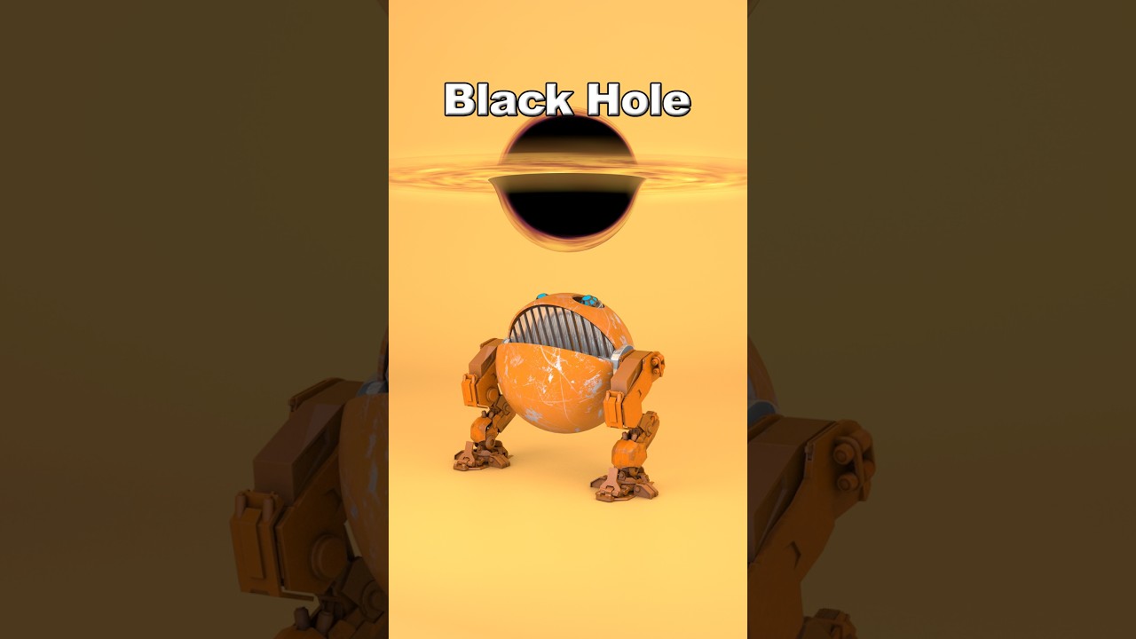 Robot Pacman vs Planets | 3D Simulation