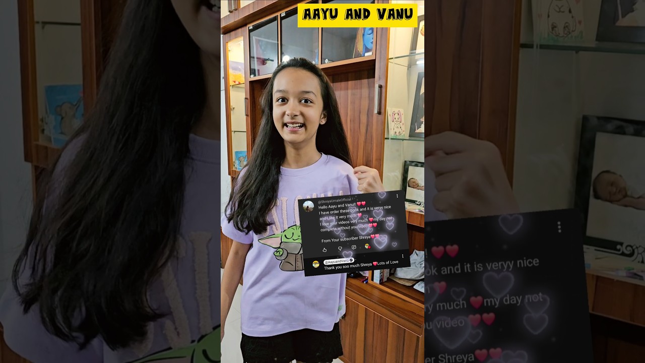 Mini Vlog 675 - Amazing Stationeries 💜👝✏️🤩 #aayuandvanu #shorts #ytshorts #stationery