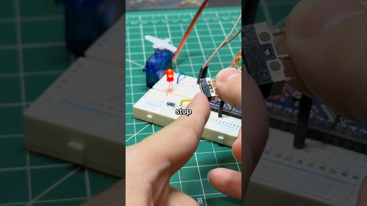 We don’t appreciate this silent hero 🫡 #electronics #engineering #diy #limitswitch