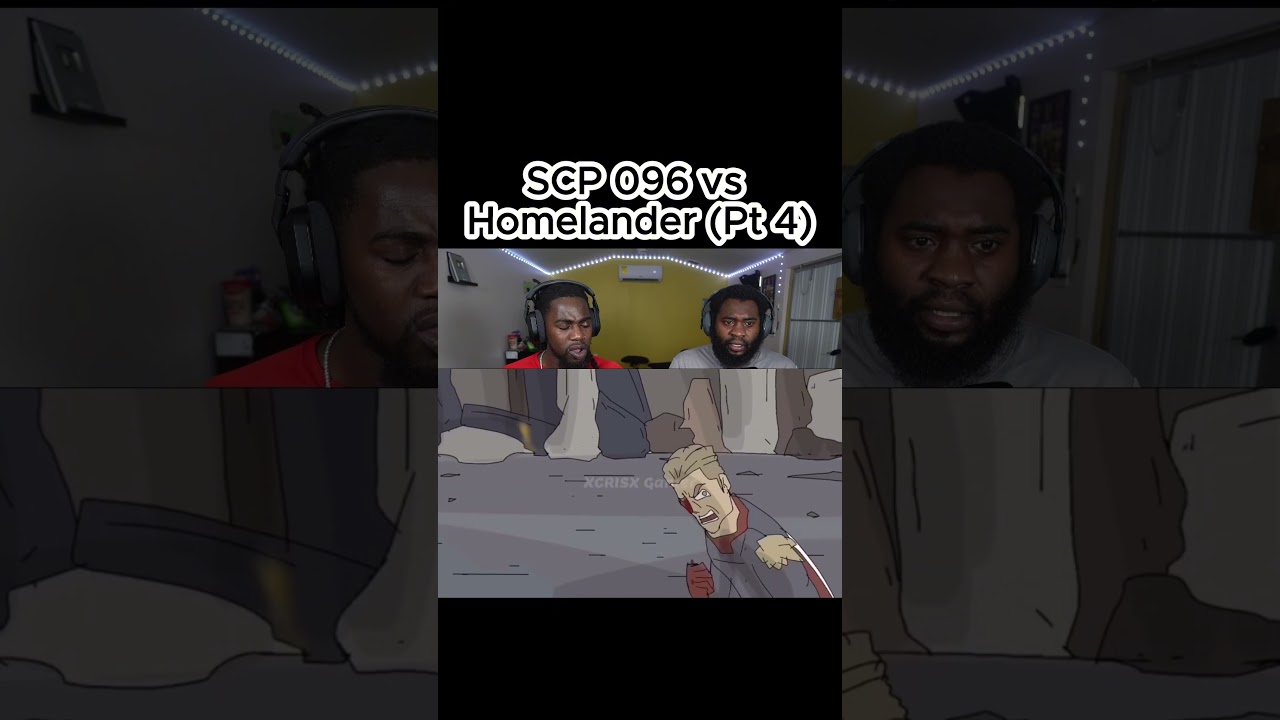 HOMELANDER DIDN'T STAND A CHANCE #homelander #scp096 #shorts #viral #animation #fyp #reaction