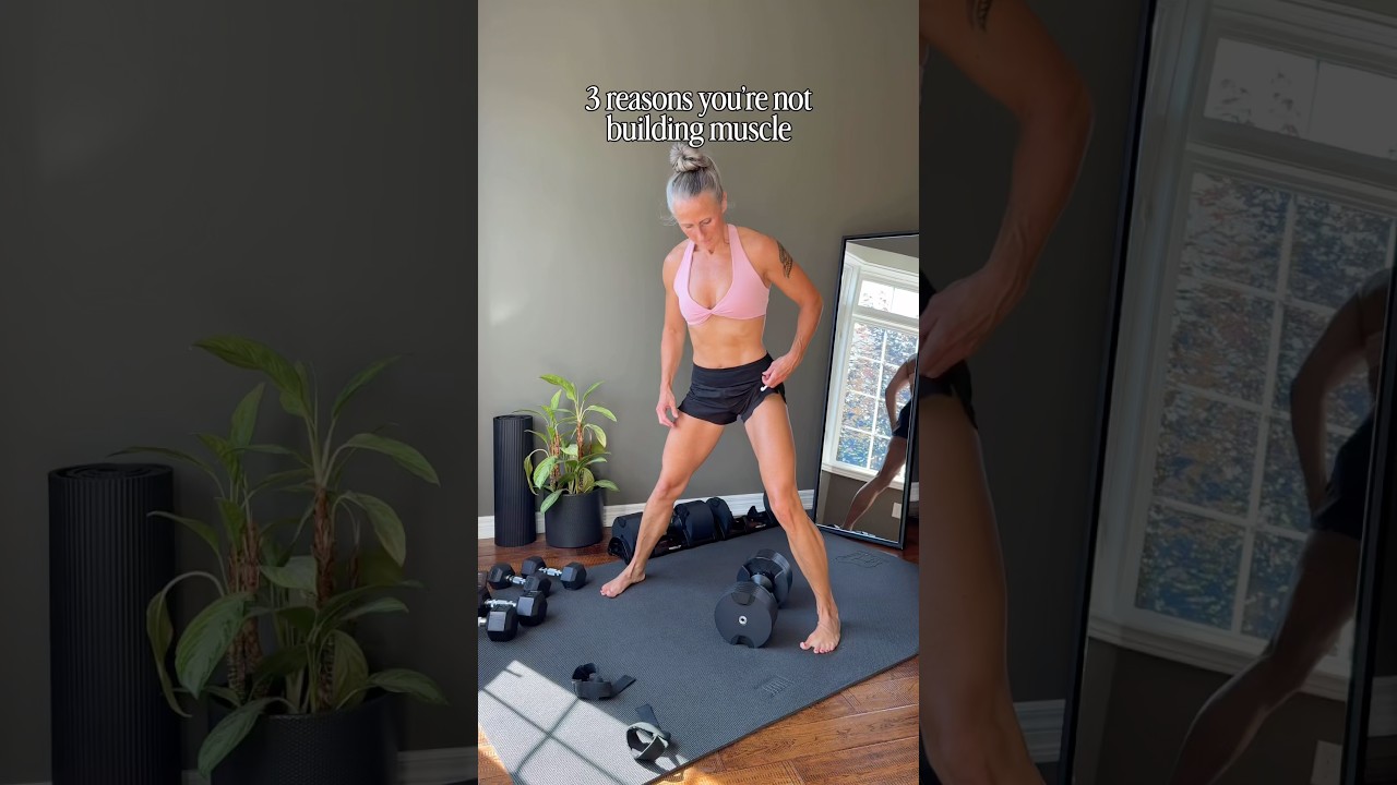 3 reasons you’re not building muscle even though you’re lifting weights