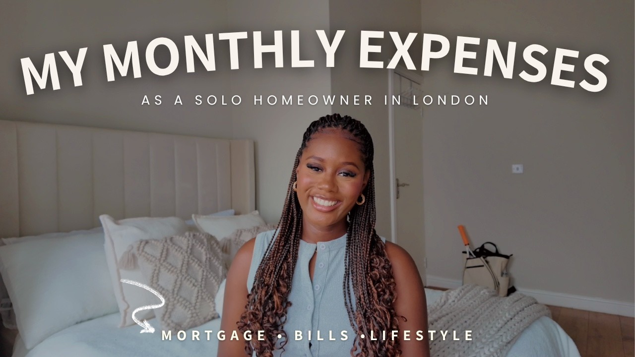 What It REALLY Costs Me to Live Alone in London |First Time Solo Homeowner Monthly Expenses